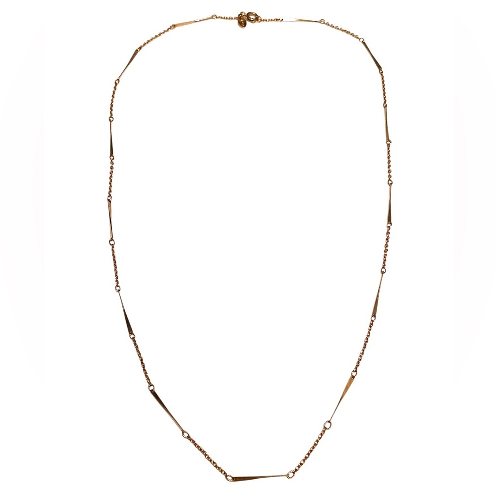 AVON Vintage Minimalist Gold Link Chain Necklace